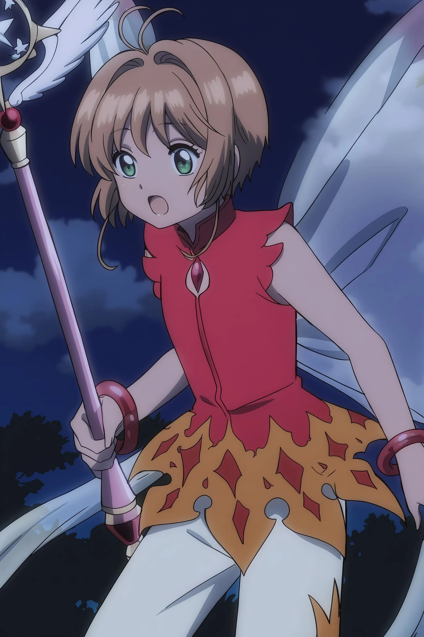 Featured image #2 for Sakura Kinomoto and Tomoyo Daidouji (Cardcaptor Sakura: Clear Card)
