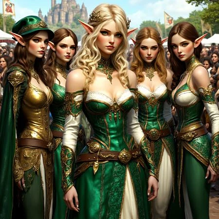 Featured image #4 for DnD Emerald and Gold Fantasy