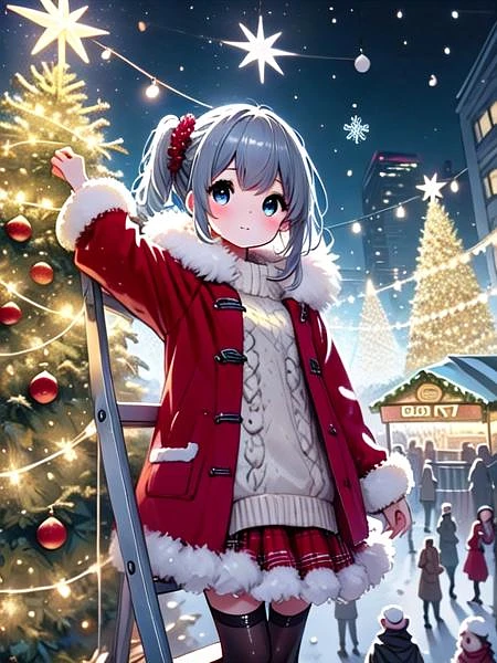 Featured image #6 for girl like christmas tree