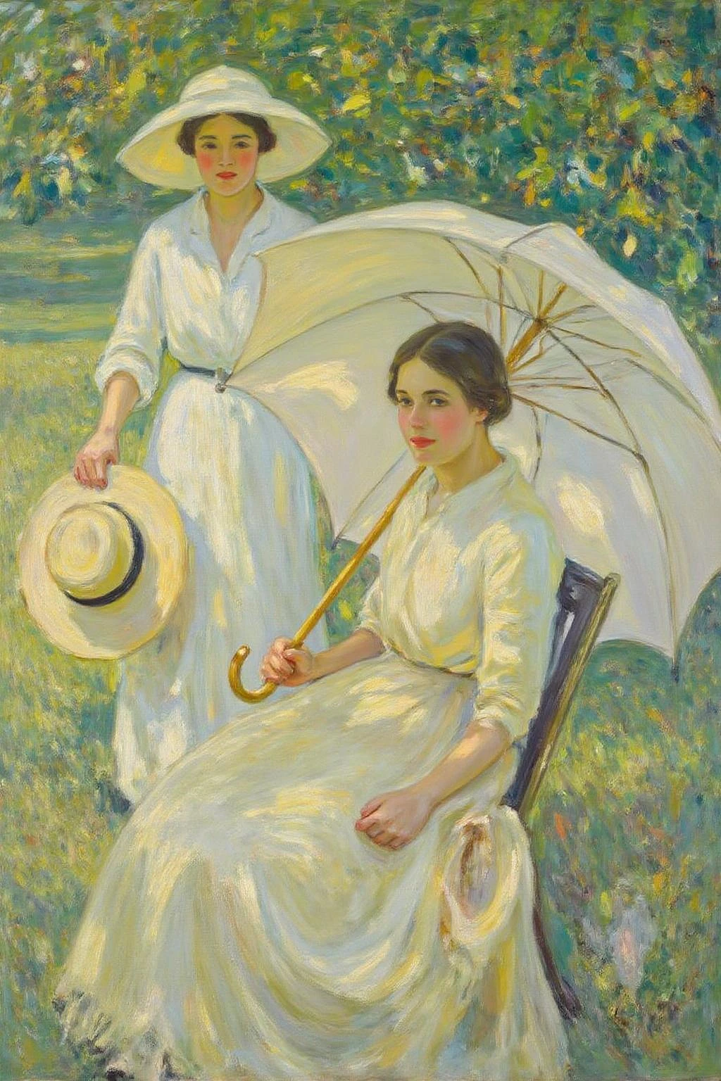Featured image #2 for Canadian Feminine Mystique: Helen McNicholl Impressionist Painting Style
