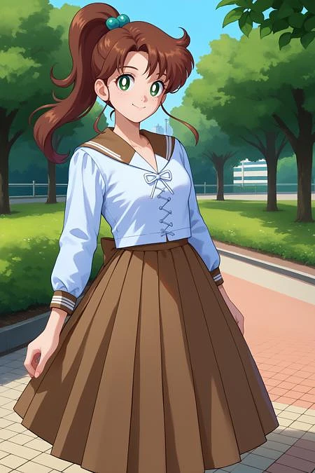 Featured image #2 for Sailor Jupiter/セーラージュピター (Sailor Moon) SDXL LoRA [Pony Diffusion]