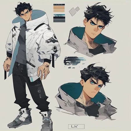 Featured image #3 for Dynamic Character Design/Model Sheets