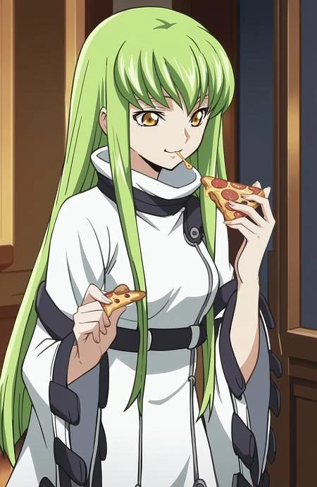 Featured image #6 for Commission: C.C. (Code Geass)