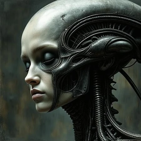 Featured image #1 for style of H. R. Giger [FLUX] 295