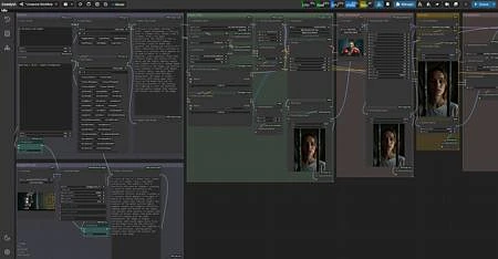 Featured image #3 for zyd232's Workflow for Flux - ControlNet Upscale + Expression Editor + Face Detailer + Hand Fix