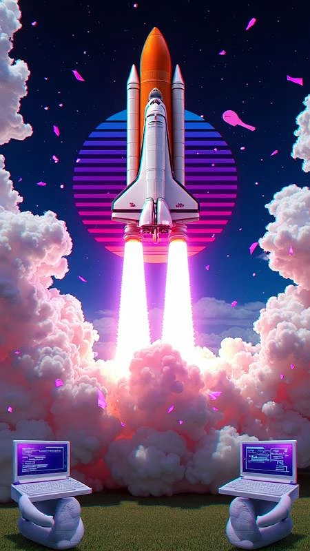 Featured image #1 for Vaporwave Graphic