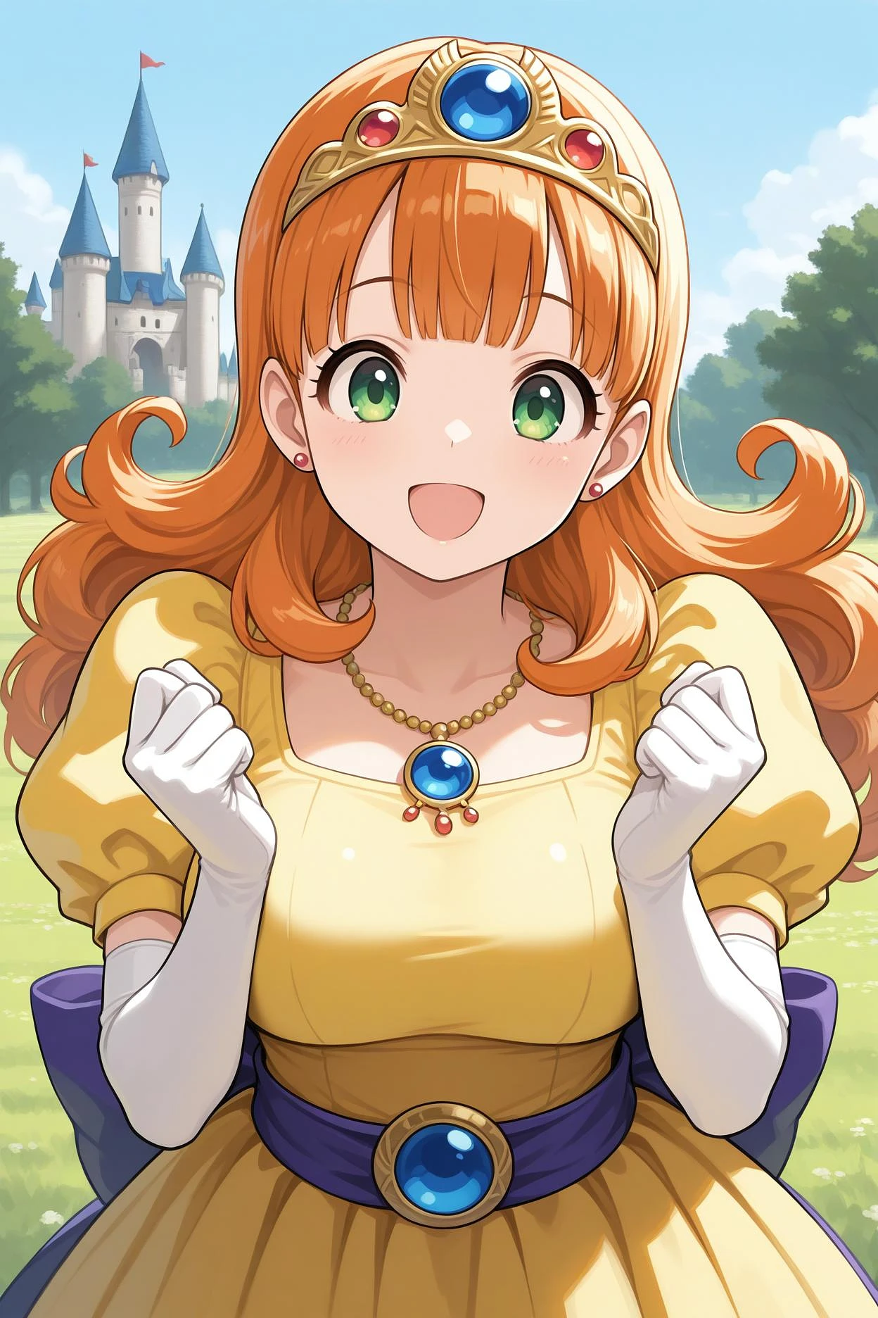 Featured image #1 for Princess Gwaelin/Laura/ローラ姫 (Dragon Quest) SDXL LoRA [Illustrious]