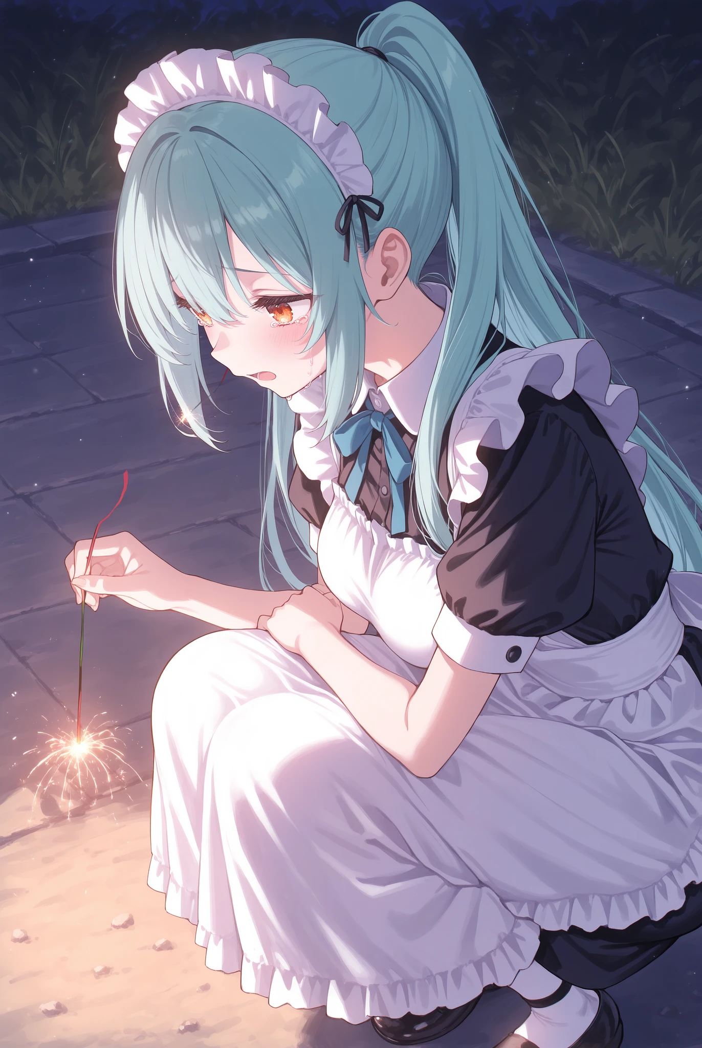 Featured image #4 for [Illust&XL] senkou hanabi / 線香花火