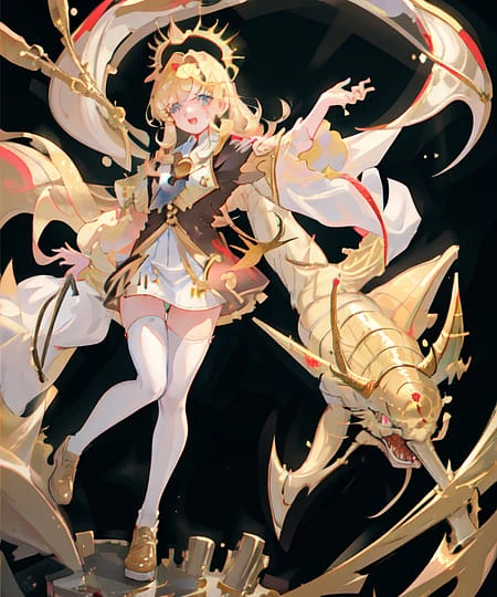 Featured image #5 for Shadowverse-PrestigiousGold金色威信(LoRA model)