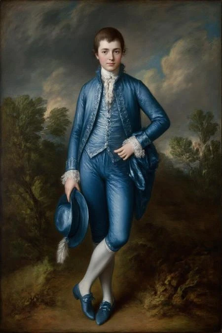 Featured image #1 for Empire of British Elegance: Thomas Gainsborough Portrait Style
