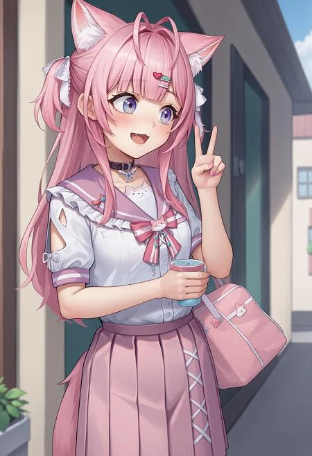 Featured image #4 for [ponyXL] Hakui Koyori 博衣こより (4 outfits) || Hololive (ホロライブ)
