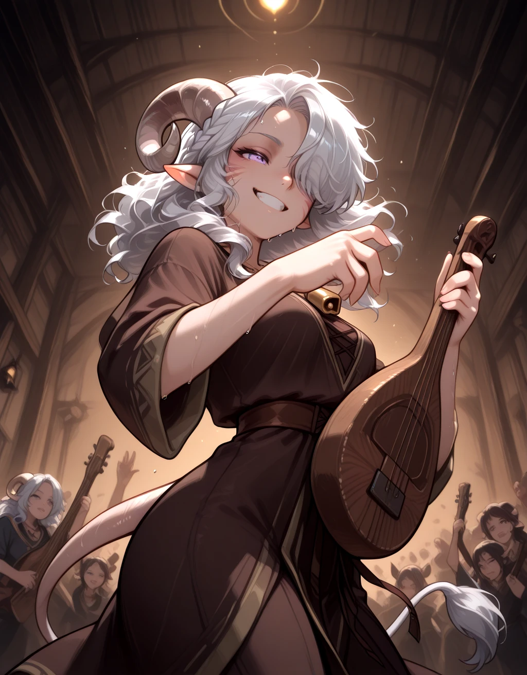 Featured image #2 for Tiefling_bard_Diana (oc)