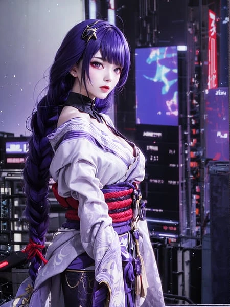 Featured image #5 for Raiden Shogun | Realistic Genshin LORA