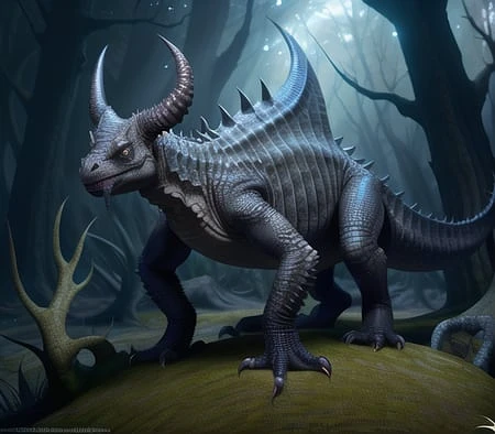 Featured image #3 for Silavra Creatures style [LoRA]