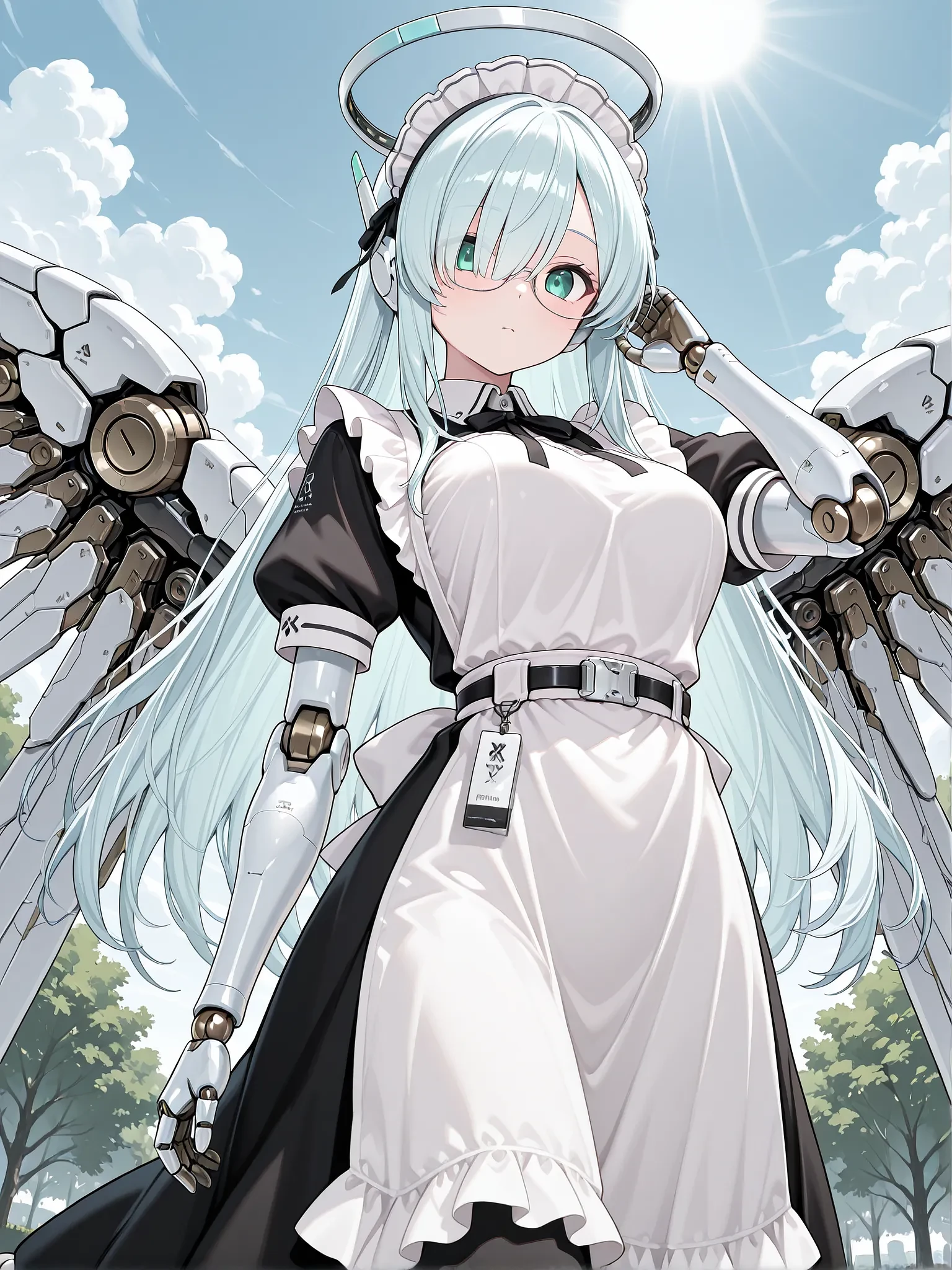 Featured image #1 for Robot maid girl-(Shirakawa Tokine) (OC)