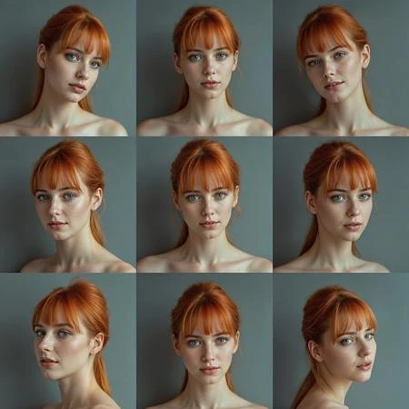 Featured image #4 for Consistent face 3x3 generator
