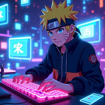 Featured image #2 for Naruto Uzumaki Flux LoRA