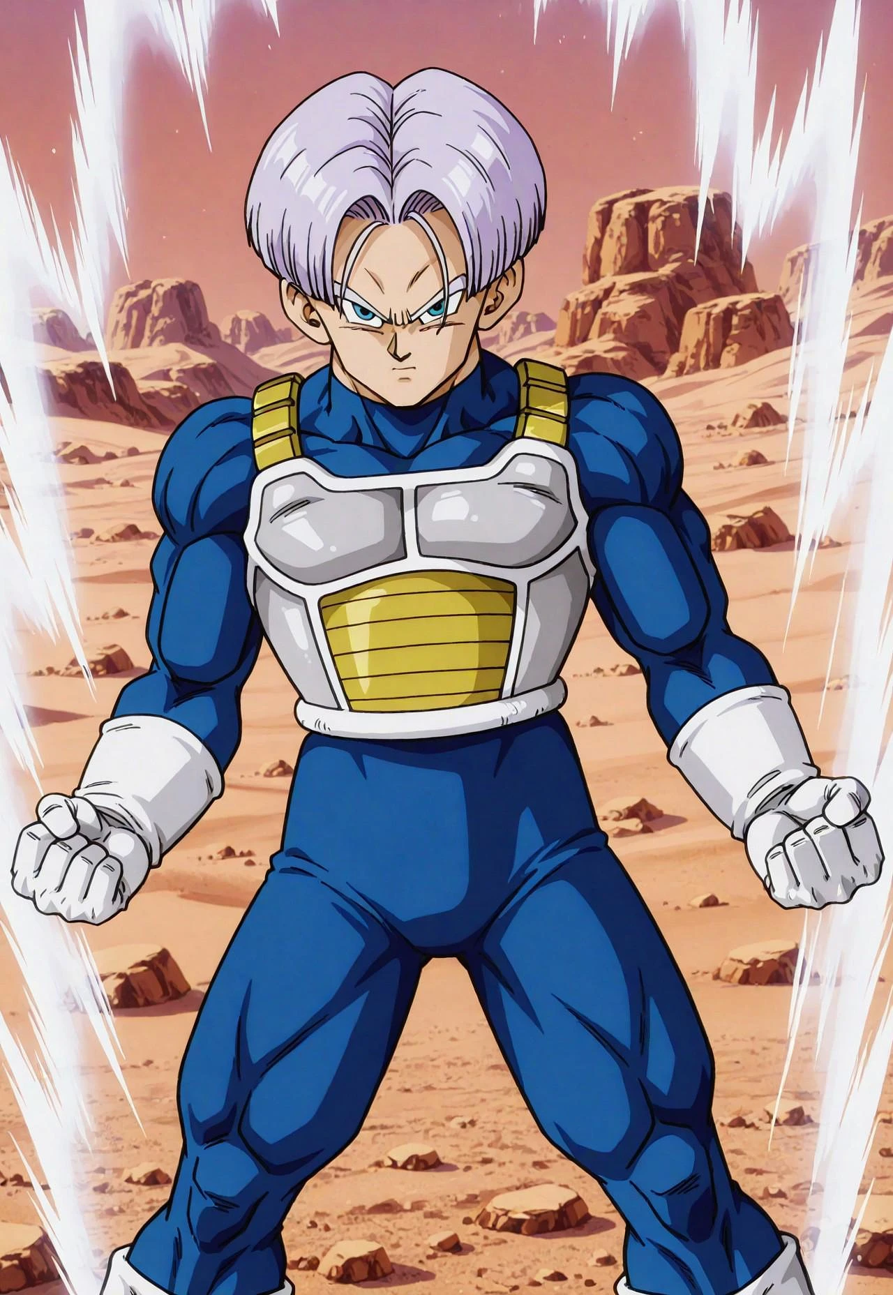 Featured image #5 for Future Trunks (Saiyan Armor) - All Forms -Illustrious