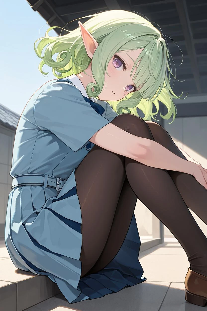 Featured image #2 for «Boku Wa Sonzai Shiteinakatta» Song Dress | 22/7 (Nanabun no Nijuuni) | Clothes LoRA | [IllustriousXL]