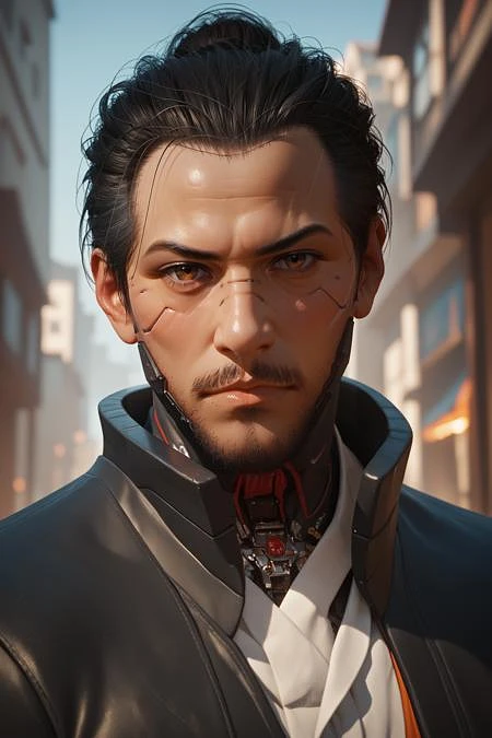 Featured image #1 for Goro from Cyberpunk 2077 [Pony]