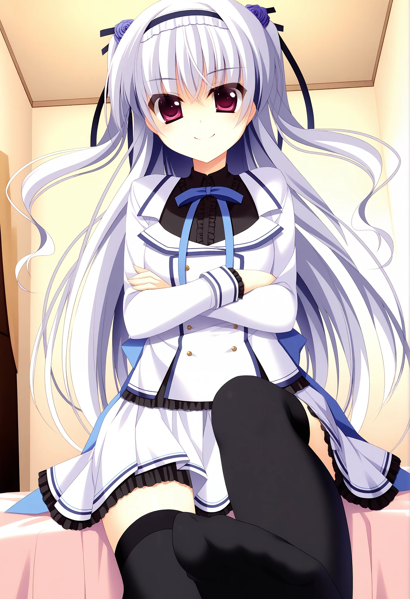 Featured image #2 for Yuugyouji Yoruko (游行寺夜子) | Kami no Ue no Mahoutsukai (纸上的魔法使) | NoobAI & illu