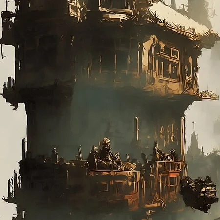 Featured image #1 for djz Dieselpunk City V21