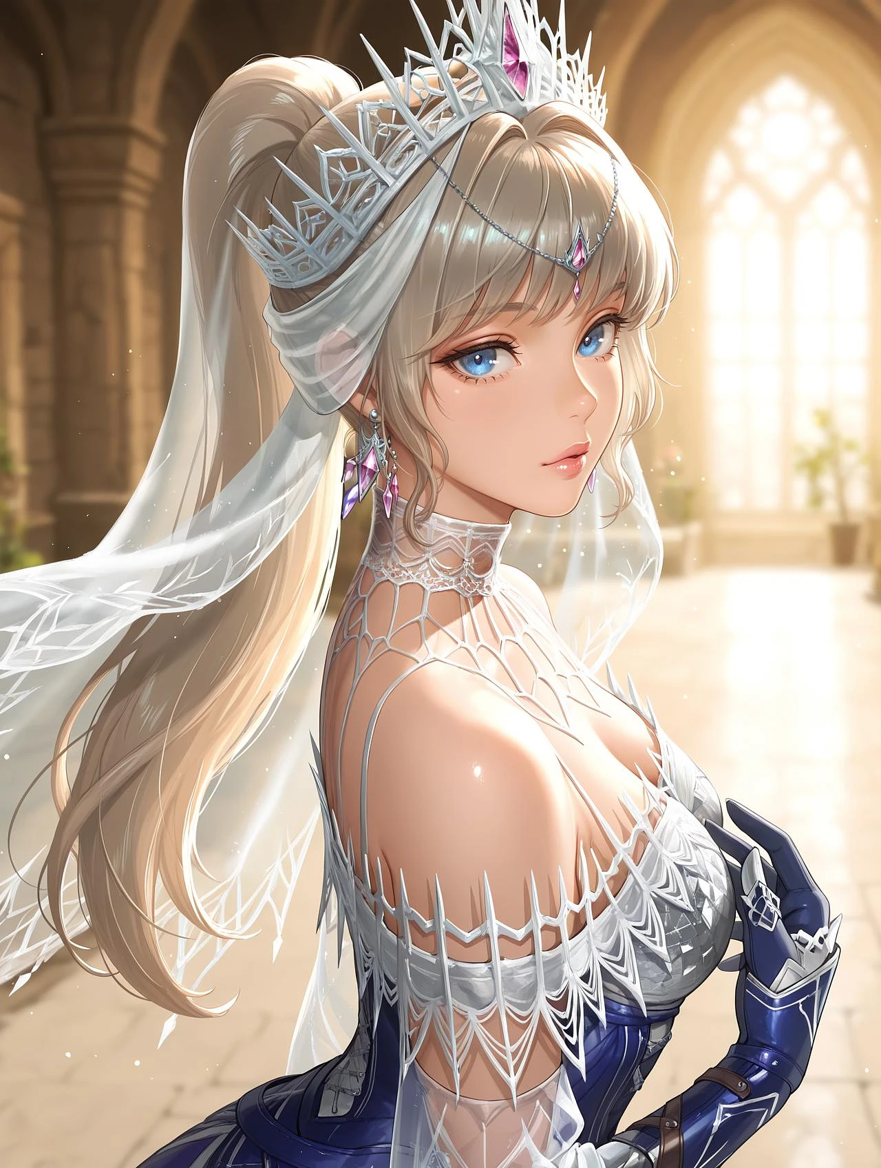 Featured image #4 for Monster Hunter (World) - Velkhana Armor (ラヴィーナ装備) illus/ponyXL