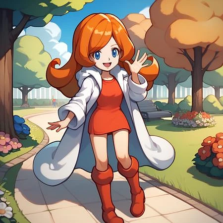 Featured image #2 for Mona モナ // Pony Character LoRA // WarioWare メイド イン ワリオ