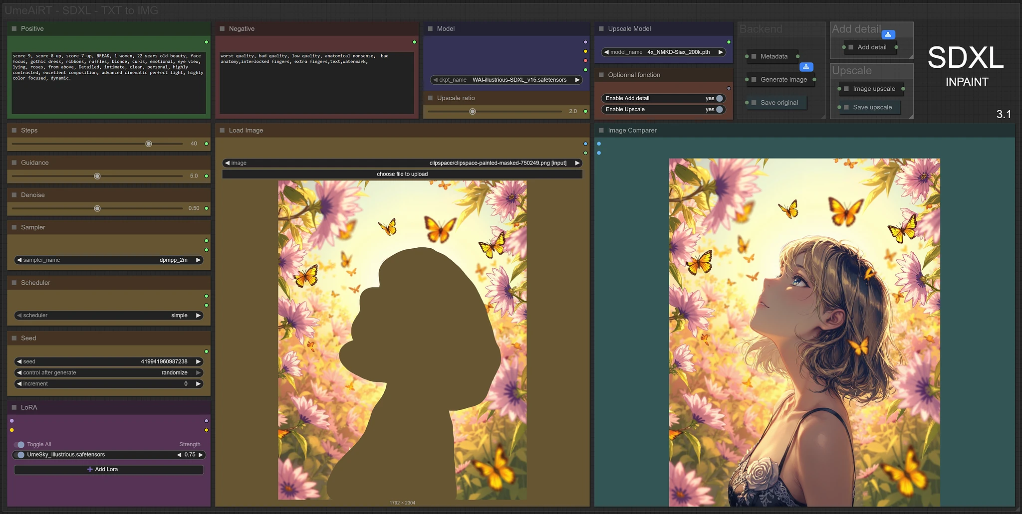 Featured image #2 for 【SDXL】INPAINT