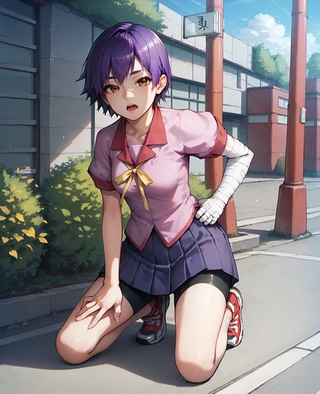 Featured image #2 for Suruga Kanbaru (Monogatari) - 5 Outfits [Commision]
