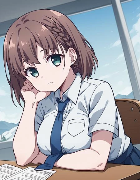 Featured image #3 for Ai-chan "Amikomi-chan, Amiage-chan, Tawawa-chan" (アイちゃん) - Tawawa on Monday (Getsuyoubi no Tawawa) (月曜日のたわわ)