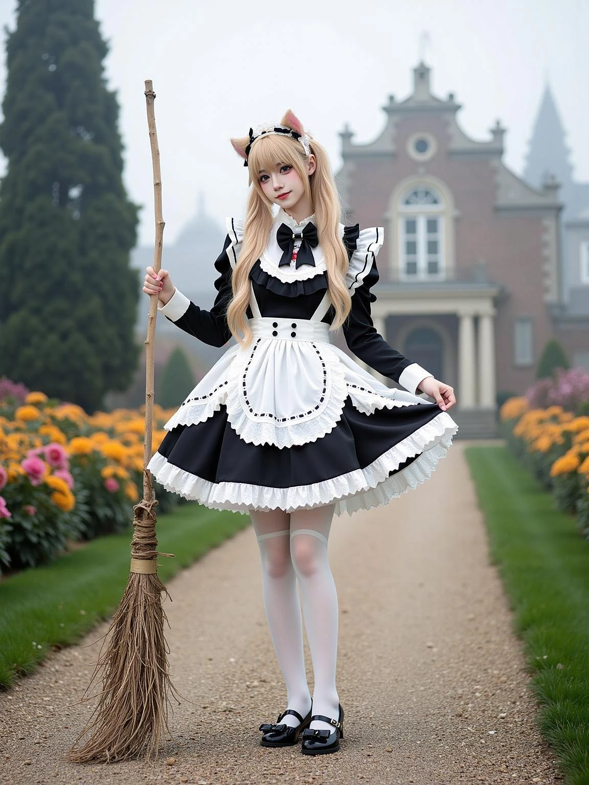 Featured image #2 for [Flux.1 D][Realistic] Maid costume | 女仆装