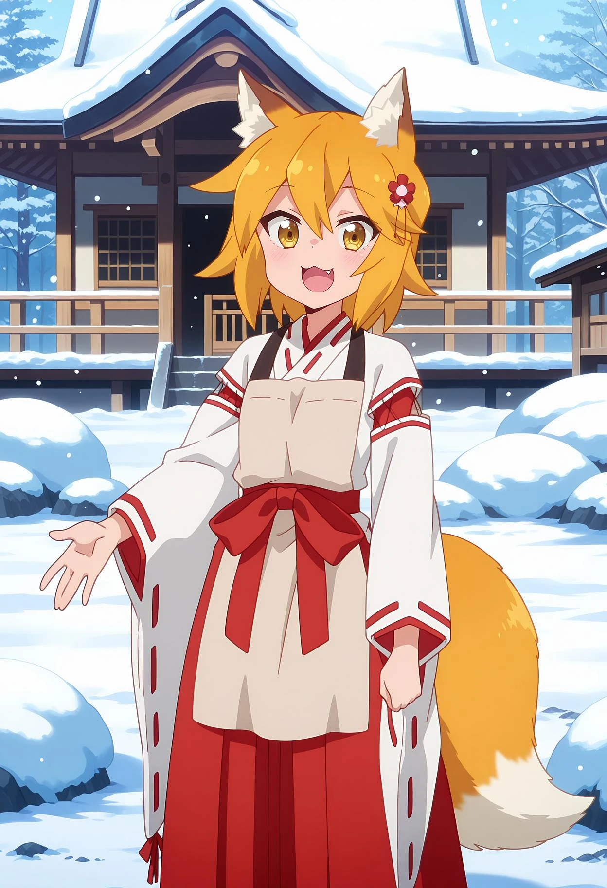 Featured image #3 for Senko [3 outfits] | Illustrious | Sewayaki Kitsune Senko-san