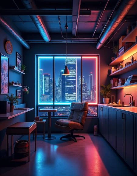 Featured image #3 for JJ's Interior style - Cyberpunk