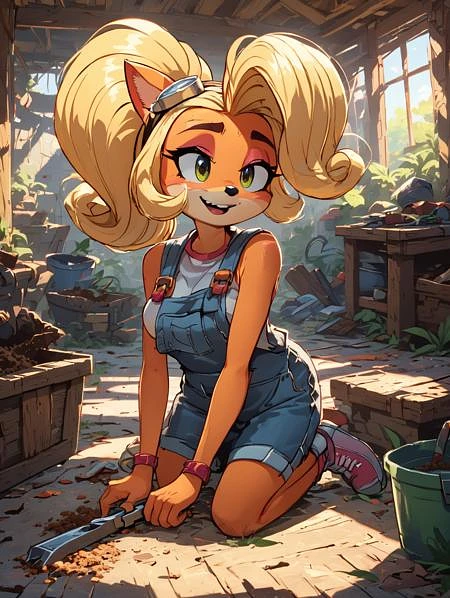 Featured image #5 for Coco Bandicoot (Crash Bandicoot) SD 1.5 + Pony + SDXL