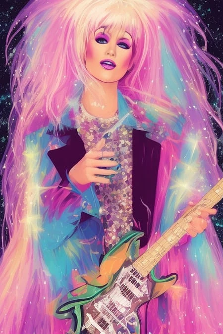 Featured image #2 for 1980s Aesthetic (Jem and the Holograms)