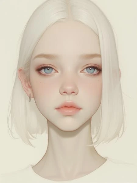 Featured image #3 for OB半写实肖像画 Semi-realistic portrait painting.