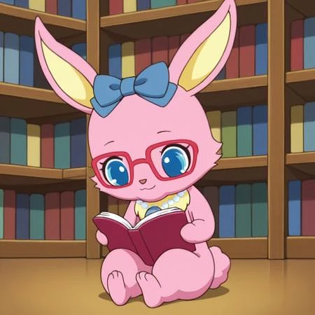 Featured image #1 for Luna wearing glasses(Jewelpet)