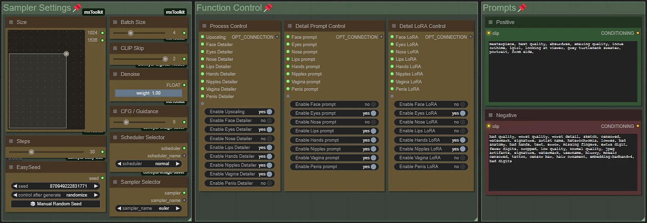 Featured image #5 for ComfyUI Detailer(ADetailer) All-in-One [Illustrious, Pony, SDXL]