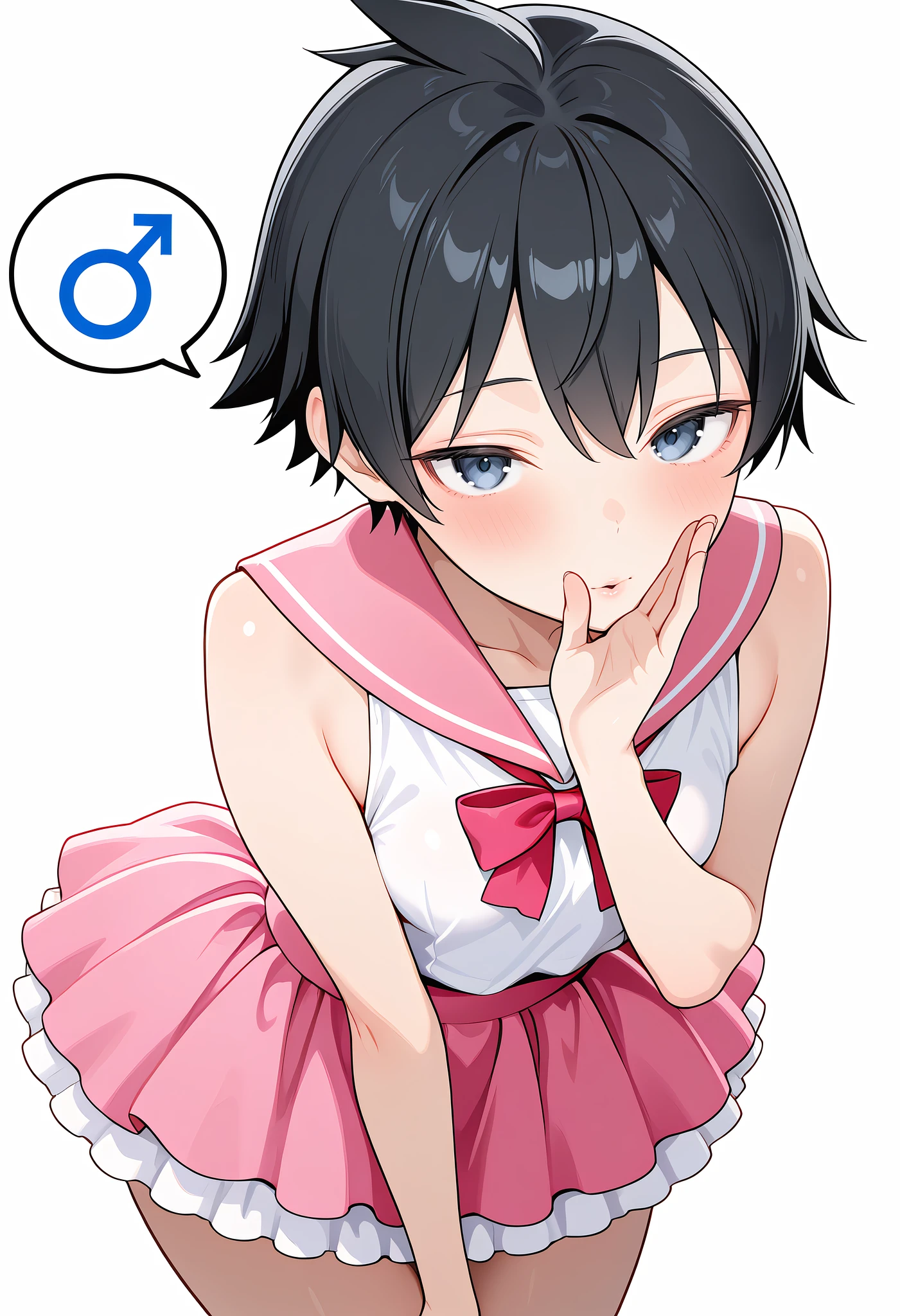 Featured image #1 for Speech Bubble with ♂ Symbol / ♂吹き出し