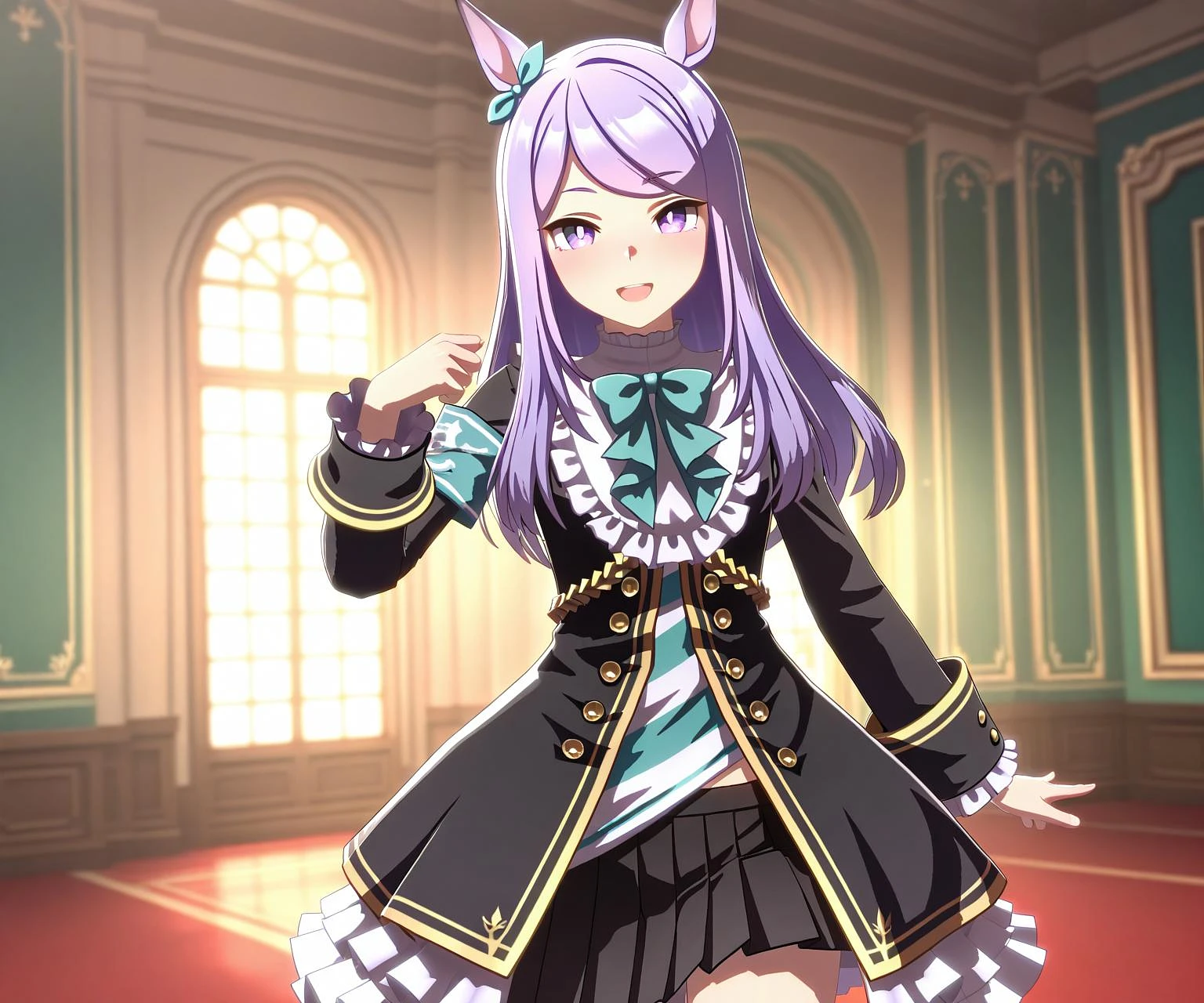 Featured image #3 for Mejiro Mcqueen (Umamusume) in game style 3D ILL-v2