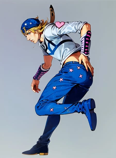Featured image #3 for Johnny Joestar - LoRA