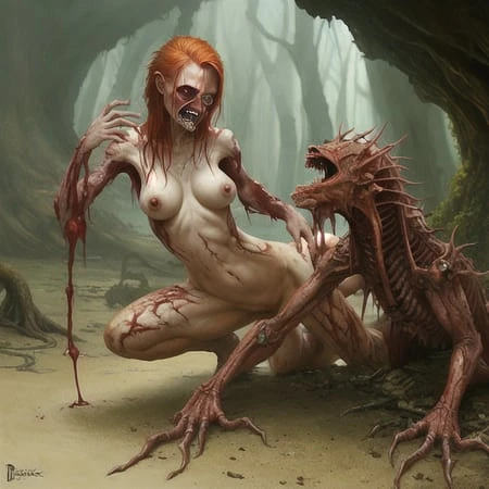 Featured image #3 for Erotic Grotesque Horror model