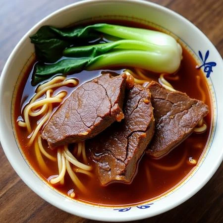 Featured image #1 for The Culinary Delight of Beef Noodle Soup (牛肉麵)