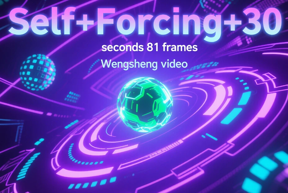 Featured image #1 for Self+Forcing+30 seconds 81 frames Wengsheng video