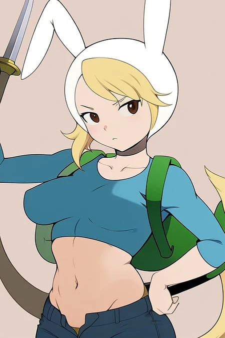 Featured image #4 for [ArtRaccoonee] Fionna the Human