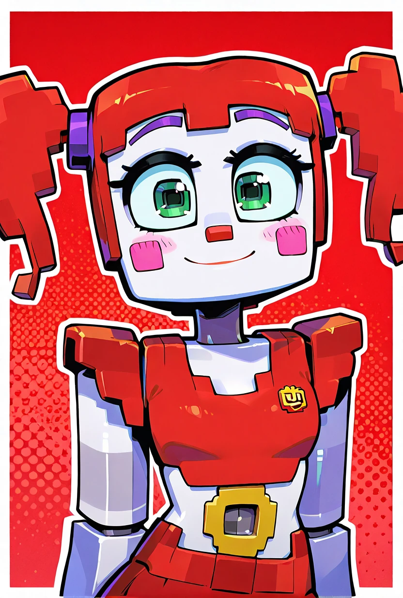 Featured image #2 for Circus Baby -- ZAMination Fazbear and Friends Minecraft /  FNAF / Five Nights at Freddy's  Noob + Pony+1.5+Illustrious