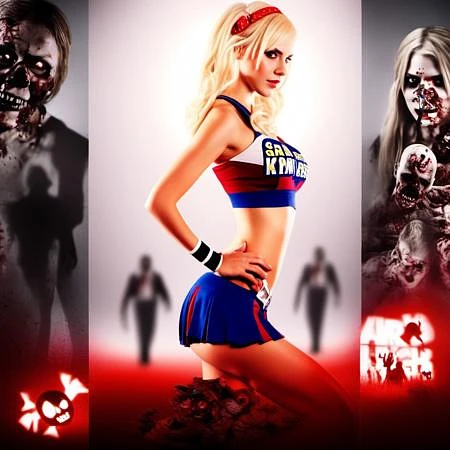 Featured image #5 for Juliet Starling - Lollipop Chainsaw - Realistic SDXL