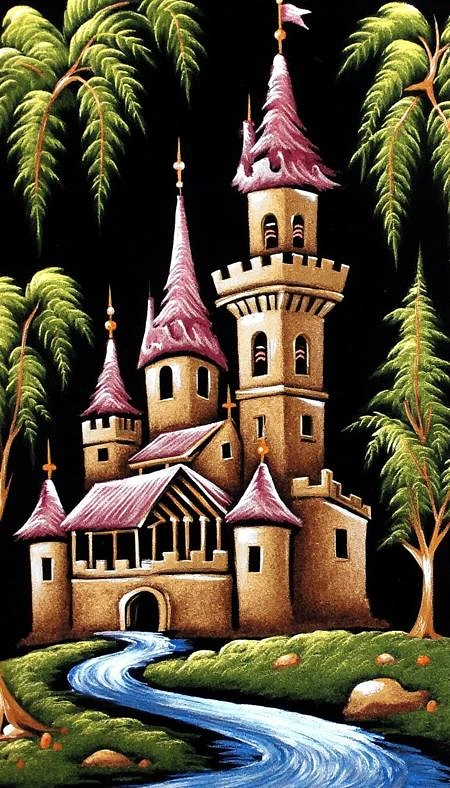 Featured image #5 for Velvet Painting
