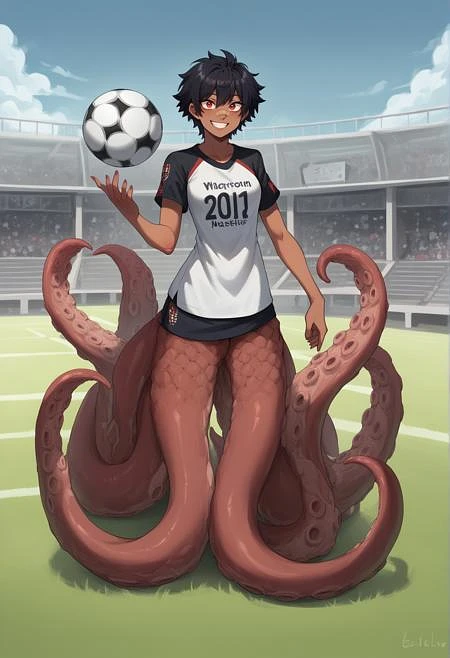 Featured image #1 for Tentacle girl [Pony + Illustrious] XL